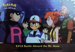 EP15 Battle Aboard the St. Anne Topps Pokémon series 2 US silver foil