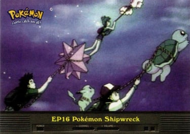 EP16 Pokémon Shipwreck Topps Pokémon series 2 US