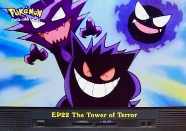 EP22 The Tower of Terror Topps Pokémon series 2 US