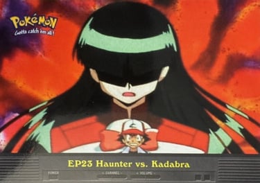 EP23 Haunter vs Kadabra Topps Pokémon series 2 US