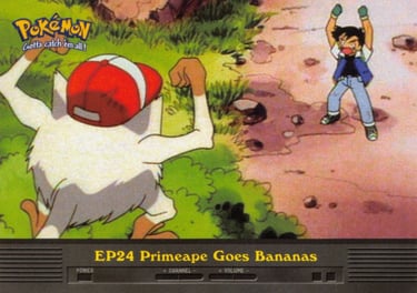 EP24 Preimeape Goes Bananas Topps Pokémon series 2 US