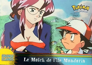 OR16 Le Match de l'île Mandarin topps série 2 foil