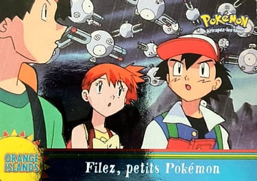 OR18 filez, petits pokémon topps série 2 foil