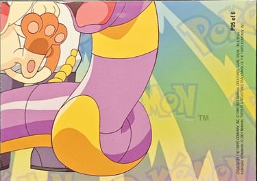 Puzzle P05 of 6 topps série 3 Jotho