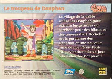 Snaps09 Le troupeau de Donphan topps série 3 Jotho