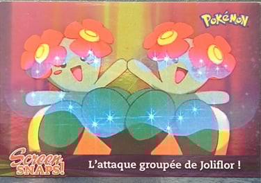 Snaps12 L'attaque groupée de Joliflor ! topps série 3 foil Jotho