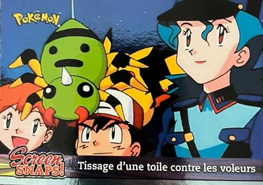 Snaps15 Tissage d'une toile contre les voleurs topps série 3 foil Jotho