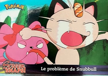 Snaps16 Le problème de Snubull topps série 3 foil  Jotho