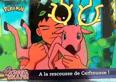 Snaps19 A la rescousse de Cerfrousse topps série 3 foil Jotho