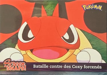 Snaps24 Bataille contre des Coxy forcenés topps série 3 Jotho