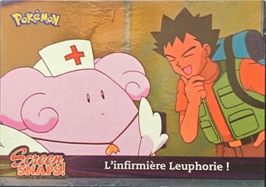 Snaps25 L'infirmière Leuphorie ! topps série 3 foil Jotho