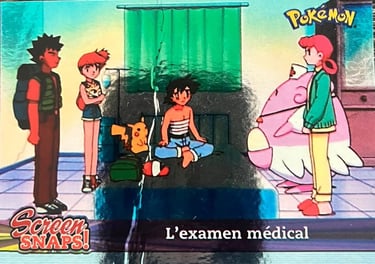Snaps26 L'examen médical topps série 3 foil Jotho