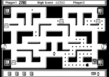 Mac-Man Keeping Time