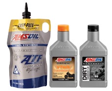 AMSOIL Transmission Fluid Bottles