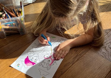 Ponytante Ausmalbild ausmalen