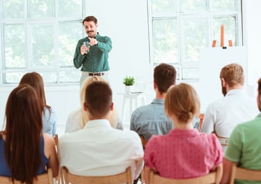 edukacinio renginio dalyviai