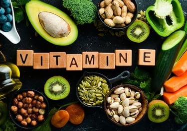 Illustration vitamines