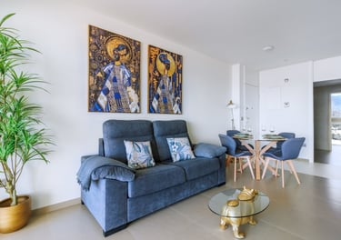 costa blanca beachfront apartment professional photography