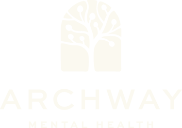 Archway Mental Health logo with brain synapse tree art icon.