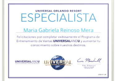 especialista en universal orlando miss gabby
