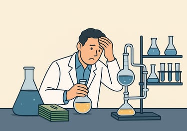 Side reactions or byproducts in organic synthesis