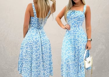 Vestido Mis Romantico estampado floral
