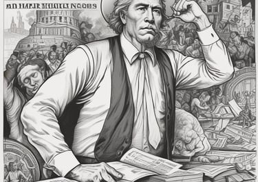 A golden sign with the emblem of a seated figure holding a staff, surrounded by detailed engravings and the words 'REPUBLIC FRANCAISE' and 'NOTAIRE'. The sign is attached to a building with ornate architectural details visible in the background.