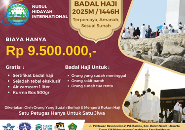 biaya badal haji 2025 jasa terpercaya