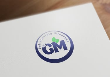 Logotipo sukūrimas įmonei GM