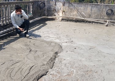 Terrace repairing and waterproofing