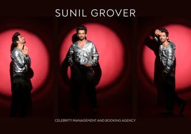Sunil Grover | The Kabir Company | Premium Event Management & Artist Booking Company located in Delhi | Since 2005