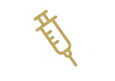 Icon representing Botox and Dysport wrinkle treatments for facial lines