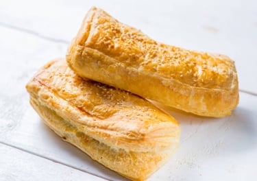pão de batata folhado