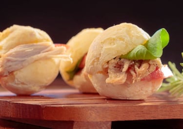 Pão de queijo lanche