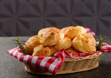 Pão de queijo de calabresa