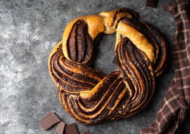 Rosca de chocolate