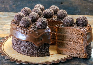 Torta de Brigadeiro