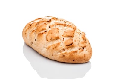 Pão semi-italiano de calabresa
