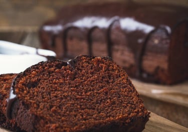Bolo inglês de chocolate