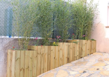 Bacs pour plantes fabriqués sur mesure