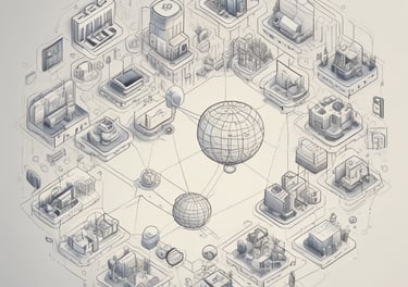 A modern web design showcasing a clean layout.