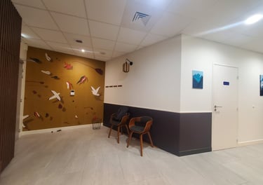 Salle d'attente Acupuncture Crolles