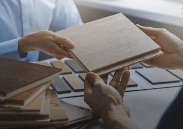 Kitchen remodel with hardwood integration in Mill Creek. Home restoration insurance claim 