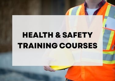 Banner for Health and Safety Training Courses by 1664 Training Solutions