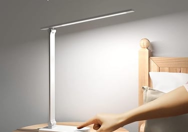 The day light lamp I use to paint in my studio when the lighting outside is poor