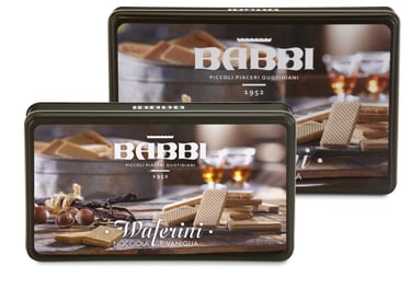 WAFERINI PICCOLI PIACERI VANIGLIA E NOCCIOLA Babbi