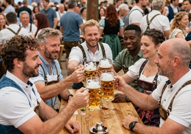 A curved facade covered in white latticework