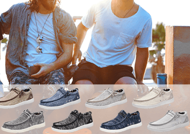 Lightweight breathable loafers