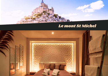 love room normandie proche mont st michel, dans chambre avec jacuzzi privatif
