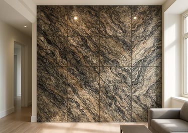leftover granite wall cladding